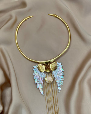 gold-pegasus-wing-necklace-choker